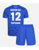 Bayer Leverkusen Edmond Tapsoba #12 Kolmaspaita Lasten 2025-26 Lyhythihainen (+ shortsit)